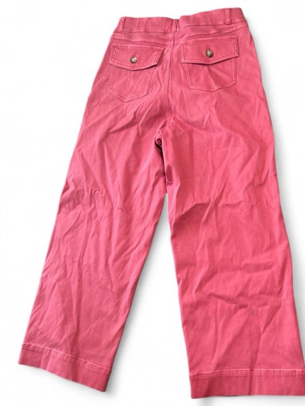 SPANX Pink High-Waist Detail Pants - Picture 2 of 5